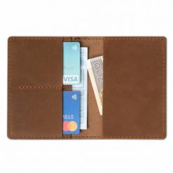 Portfel Brødrene SW01 Jasny Brąz. Portfele Brødrene, bez wzorów, z materiału. Za 79.00 zł.