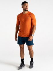 Dare 2b Koszulka funkcyjna "Power Up" w kolorze pomarańczowym rozmiar: XS. Pomarańczowe t-shirty sportowe Dare 2B, bez wzorów, bez ramiączek, outdoorowe. Za 48.62 zł.