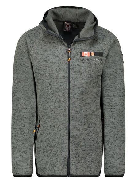 Canadian Peak Kurtka polarowa "Tiparneak" w kolorze szarym rozmiar: L. Szare kurtki Canadian Peak, l, z aplikacjami, z polaru, bez kaptura. Za 113.63 zł.