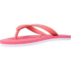 Sandały MUNICH BASIC FLIP FLOP SCALLOP Rose. Czerwone sandały munich, z gumy, bez zapięcia. Za 72.99 zł.