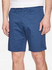 Tommy Hilfiger Szorty materiałowe Brooklyn MW0MW23563 Granatowy Regular Fit. Niebieskie szorty Tommy Hilfiger, m, bez wzorów, z bawełny. Za 209.99 zł.