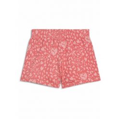 Młodzieżowe szorty Flaming Love z wysokim stanem PUMA Peach Frost Red. Czerwona szorty Puma, m, bez wzorów, młodzieżowe, z podwyższonym stanem. Za 129.00 zł.