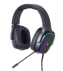 GEMBIRD GAMINGOWY ZESTAW SŁUCHAWKOWY 7.1 NA USB Z PODŚWIETLENIEM RGB. Niebieskie słuchawki bezprzewodowe GEMBIRD. Za 158.99 zł.