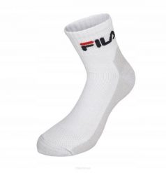 Skarpety tenisowe Fila Quarter Sport 1P. Białe skarpety Fila, bez wzorów, z bawełny. Za 39.00 zł.