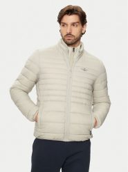 Aeronautica Militare Kurtka puchowa 242AB2179CT3246 Beżowy Regular Fit. Brązowe kurtki Aeronautica Militare, m, bez wzorów, z puchu, bez kaptura. Za 539.99 zł.