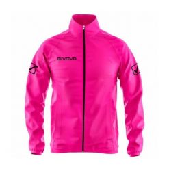 Givova Basico Sportjack 2xs - lekki i oddychający. Czerwone kurtki przeciwdeszczowe Givova, m, bez wzorów, bez kaptura. Za 98.99 zł.