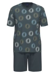 Ammann Piżama w kolorze granatowym rozmiar: 48. Niebieskie piżamy Ammann, bez wzorów, z bawełny, bez ramiączek. Za 108.99 zł.