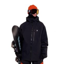 Kurtka Horsefeathers Terra (czarna). Czarne kurtki narciarskie i snowboardowe Horsefeathers, m, bez wzorów, z materiału, narciarskie. Za 1,304.99 zł.