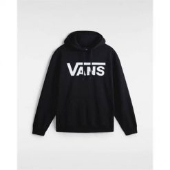 Bluza sportowa męska Vans VN000HNXBLK1. Czarne bluzy z kapturem Vans, m, bez wzorów, z kapturem. Za 417.00 zł.