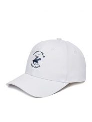 Beverly Hills Polo Club Czapka z daszkiem CWBEO-BHPC-U3-003-SS26 Biały. Białe czapki z daszkiem Beverly Hills Polo Club, bez wzorów, z bawełny. Za 79.99 zł.