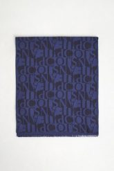 Szalik męski z logo Lex JOOP! JEANS. Szaliki JOOP! Jeans, bez wzorów, z jeansu. W wyprzedaży za 191.80 zł.
