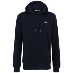 Bluza męska Fila Lumezzane. Niebieskie bluzy Fila, m, bez wzorów, z kapturem. Za 188.00 zł.