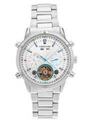 Heritor Zegarek automatyczny "Wilhelm" w kolorze srebrno-złotym rozmiar: onesize. Szare, analogowe zegarki Heritor, ze stali. Za 587.99 zł.