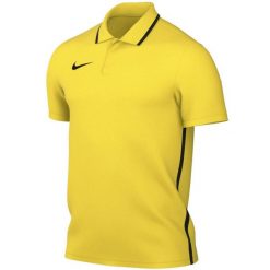 Koszulka męska Nike Dri-Fit Park 26 Polo. Żółte koszulki polo Nike, bez wzorów, z poliesteru, bez ramiączek. Za 89.99 zł.