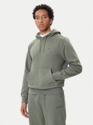 Mustang Bluza Bronson 1016966 Zielony Regular Fit. Zielone bluzy Mustang, m, bez wzorów, z bawełny, bez kaptura. Za 219.99 zł.