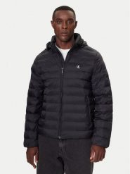 Calvin Klein Jeans Kurtka zimowa LV04RC511G Czarny Regular Fit. Czarne kurtki Calvin Klein Jeans, na zimę, m, bez wzorów, z jeansu, bez kaptura. Za 799.99 zł.