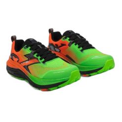 Buty trailowe Joma TR-5. Zielone buty do biegania Joma, bez wzorów, bez zapięcia, do biegania. Za 403.50 zł.