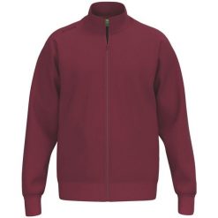 Kurtka z dresu Erima TS. Czerwone kurtki Erima, uniwersalny, bez wzorów, z bawełny, bez kaptura. Za 211.95 zł.