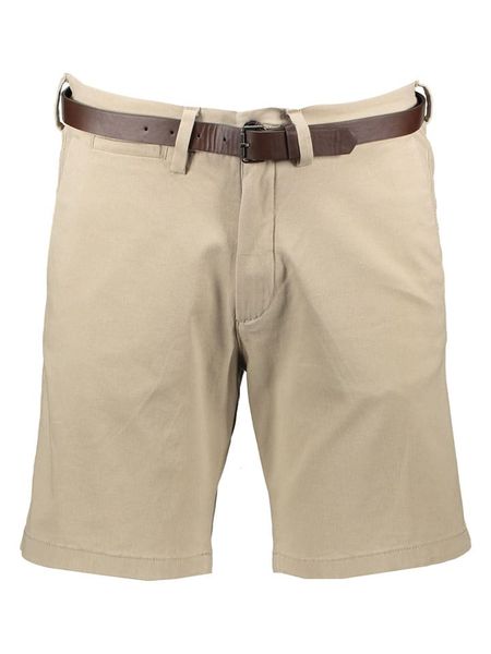 Jack & Jones Szorty "Pstadam" w kolorze beżowym rozmiar: XL. Brązowe szorty Jack & Jones, xl, bez wzorów, ze skóry. Za 91.77 zł.