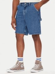 Element Szorty jeansowe Carpenter ELYDS00102 Niebieski Relaxed Fit. Niebieskie szorty Element, m, bez wzorów, z bawełny. Za 239.99 zł.