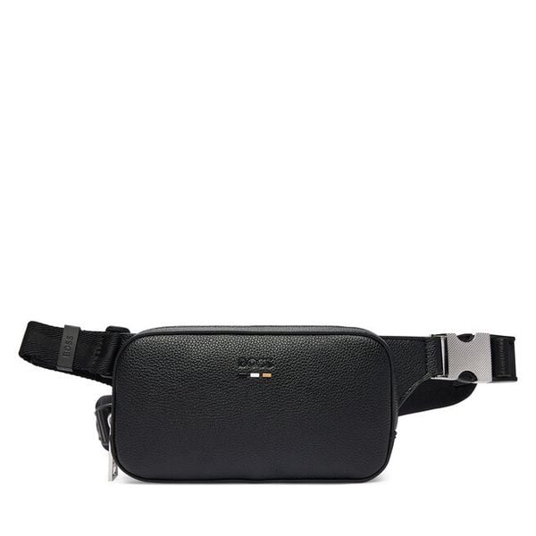 Nerka BOSS. Czarne saszetki i nerki Boss, bez wzorów. Za 449.99 zł.