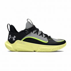Obuwie Koszykarskie dla Dorosłych Under Armour FLOW FUTR X Żółty. Czarne buty do koszykówki Under Armour, bez zapięcia, do koszykówki. W wyprzedaży za 467.00 zł.