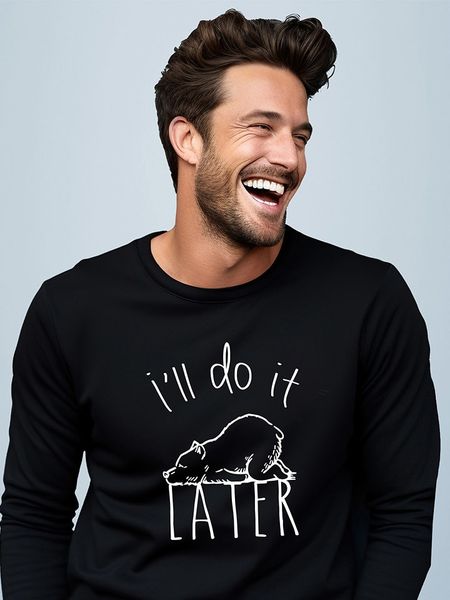 WOOOP Bluza w kolorze czarnym rozmiar: XL. Czarne bluzy Wooop, xl, bez wzorów, z bawełny, bez kaptura. Za 78.47 zł.