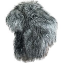 Czapka z Nausznikami, Szara z Futerkiem, Zimowa, Ciepła, Męska -JAREK. Szare czapki zimowe Jarek, bez wzorów, z futra. Za 75.00 zł.