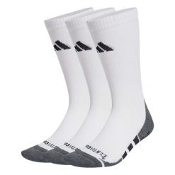 Skarpety Performance Grip CLIMACOOL Cushioned Crew 3 Pairs. Białe skarpety Adidas, bez wzorów, z materiału. W wyprzedaży za 70.85 zł.