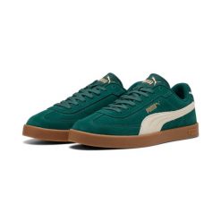 PUMA Club II Era Suede Zielone Rozm. 47. Białe buty sportowe casual Puma, bez wzorów, z materiału, bez zapięcia. Za 226.99 zł.