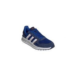 Sneakersy adidas Run 84. Białe buty do biegania Adidas, bez wzorów, bez zapięcia, do biegania. Za 321.60 zł.
