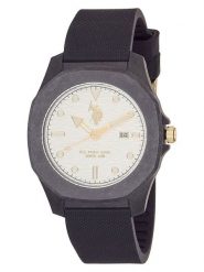 U.S. Polo Assn. Zegarek kwarcowy w kolorze czarno-białym rozmiar: onesize. Czarne, analogowe zegarki U.S. Polo Assn. Za 208.99 zł.