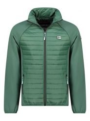 Geographical Norway Kurtka polarowa "Touro" w kolorze zielonym rozmiar: L. Zielone kurtki Geographical Norway, l, bez wzorów, z polaru, bez kaptura. Za 148.61 zł.