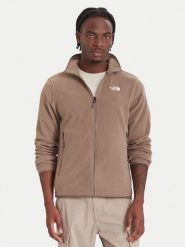 The North Face Polar Glacier NF0A8D0R Beżowy Regular Fit. Brązowe bluzy z polaru The North Face, m, bez wzorów, z polaru, bez kaptura. Za 299.99 zł.