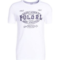Polo Ralph Lauren Tshirt z nadrukiem white. Czarne koszulki polo marki Polo Ralph Lauren, z materiału. W wyprzedaży za 224.25 zł.