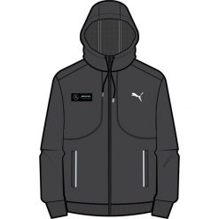 Bluza dresowa męska Puma MAPF1. Białe bluzy z kapturem Puma, m, bez wzorów, z dresówki, z kapturem. Za 249.00 zł.