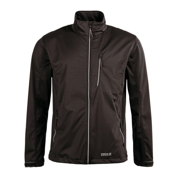 Kurtka softshell Pro-X Elements Dario. Brązowe kurtki PRO-X ELEMENTS, bez wzorów, z softshellu, bez kaptura. Za 341.00 zł.