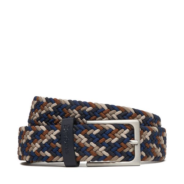 Pasek Męski Barbour. Niebieskie paski Barbour, bez wzorów. Za 279.99 zł.