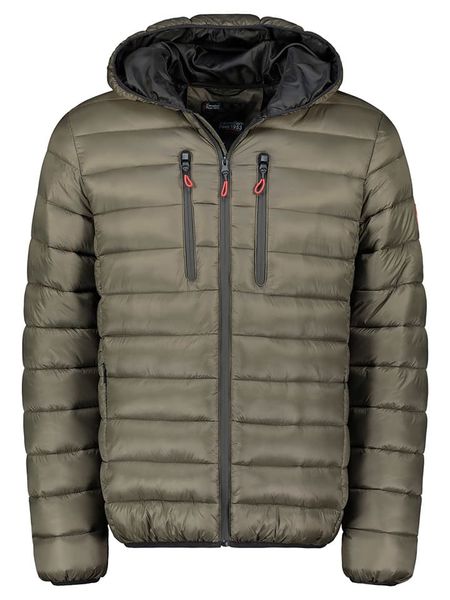 Canadian Peak Kurtka pikowana "Alareak" w kolorze khaki rozmiar: XL. Brązowe kurtki Canadian Peak, xl, bez wzorów, bez kaptura. Za 184.02 zł.
