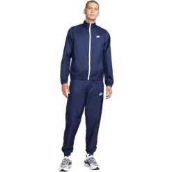 Dres Nike Lined Woven, Mężczyźni. Niebieskie komplety dresowe Nike, m, bez wzorów, z dresówki, bez ramiączek. Za 342.70 zł.