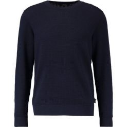 Calvin Klein SASMA STRUCTURED Sweter blue. Swetry rozpinane marki CALVIN KLEIN. W wyprzedaży za 374.25 zł.