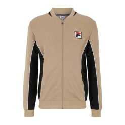 Bluza męska FILA Settanta Track. Żółte bluzy Fila, m, bez wzorów, bez kaptura. Za 229.99 zł.