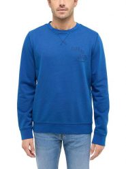 Mustang Bluza w kolorze niebieskim rozmiar: M. Niebieskie bluzy Mustang, m, bez wzorów, z bawełny, bez kaptura. Za 159.21 zł.