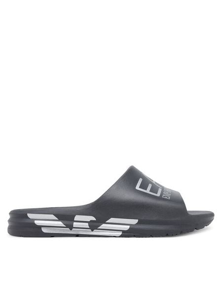 EA7 Emporio Armani Klapki XBP008 XK337 U501 Szary. Szare klapki EA7 Emporio Armani, z syntetyku. Za 329.99 zł.