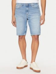 Calvin Klein Jeans Szorty jeansowe J30J327513 Niebieski Regular Fit. Niebieskie szorty Calvin Klein Jeans, m, bez wzorów, z bawełny. Za 199.99 zł.