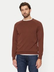 Lee Sweter 112355672 Brązowy Regular Fit. Brązowe swetry rozpinane Lee, m, bez wzorów, z bawełny, bez kołnierzyka, bez ramiączek. Za 209.00 zł.
