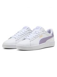 Puma Skórzane sneakersy "Smash 3.0 L" w kolorze biało-fioletowym rozmiar: 43. Białe buty sportowe casual Puma, bez wzorów, bez zapięcia. Za 144.95 zł.