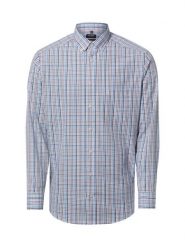 OLYMP Luxor modern Fit Koszula Mężczyźni Modern Fit Bawełna biały|wielokolorowy, 43. Białe koszule OLYMP Luxor modern Fit, m, bez wzorów, z bawełny, bez kołnierzyka, bez ramiączek. Za 279.95 zł.