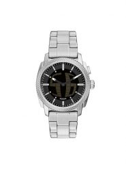 Fossil Zegarek Machine Big Tic FS6155 Srebrny. Szare, analogowe zegarki Fossil, srebrne. Za 979.99 zł.