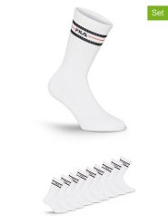 Fila Skarpety (9 par) w kolorze białym rozmiar: 43-46. Białe skarpety Fila, bez wzorów. Za 52.99 zł.